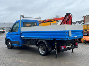 Açık kasa kamyonet MAN MAN TG-E Pritsche Heckkran 6.120 Funk: fotoğraf 4