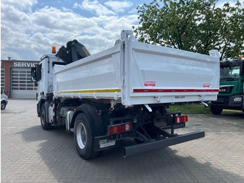 Damperli kamyon, Vinçli kamyon Mercedes-Benz Actros 1841 K 2-Achs Kipper Kran Funk/2xhydr+Gre Mercedes-Benz Actros 1841 K 2-Achs Kipper Kran Funk/2xhydr+Gre: fotoğraf 4