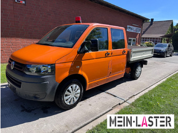Açık kasa kamyonet, Çift kabin kamyonet Volkswagen T5 2.0 TDI Doka Pritsche 6 Sitzer AHK: fotoğraf 2