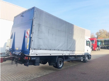 Tenteli kamyon MAN TGL 8.210 BL 4x2 TGL 8.210 BL 4x2 mit LBW, Motorschaden!: fotoğraf 4