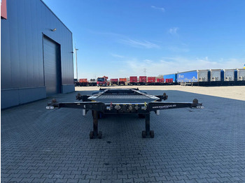 Konteynır taşıyıcı/ Yedek karoser dorse Burg 20FT / 20FT SWAP ADR (EX/II, EX/III, FL, AT), Leergewicht : 3.690kg, SAF INTRADISC, 2x Liftachse, NL-Chassis, APK/ADR: 08-2025: fotoğraf 5