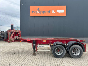 Konteynır taşıyıcı/ Yedek karoser dorse Van Hool 2 AXLE 20FT TIPPING-CHASSIS, TWIN-TIRES, BPW + DRUM, ALCOA: fotoğraf 2 Konteynır taşıyıcı/ Yedek karoser dorse Van Hool 2 AXLE 20FT TIPPING-CHASSIS, TWIN-TIRES, BPW + DRUM, ALCOA: fotoğraf 2