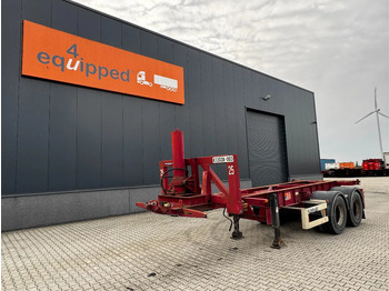 Konteynır taşıyıcı/ Yedek karoser dorse VAN HOOL 20'