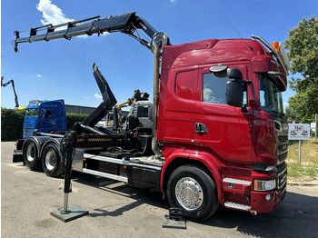 Kancalı yükleyici kamyon SCANIA R 580