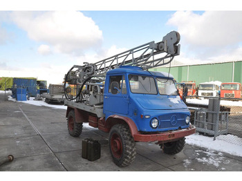 Burgu makinesi Unimog Mercedes S 404 boormachine Bomag: fotoğraf 3