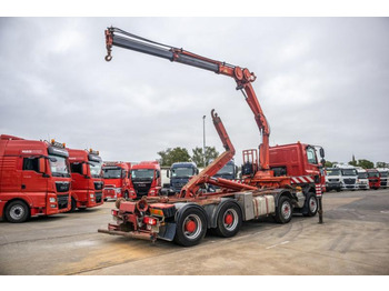 Kancalı yükleyici kamyon, Vinçli kamyon DAF CF 410-8X4+MKG 141A2 - EURO 5: fotoğraf 5