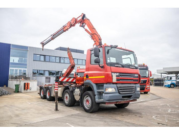 Kancalı yükleyici kamyon, Vinçli kamyon DAF CF 410-8X4+MKG 141A2 - EURO 5: fotoğraf 3