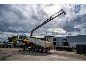 Damperli kamyon, Vinçli kamyon MAN TGS 32.400 BL + Fassi 245A/5x: fotoğraf 5