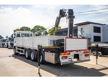 Sal/ Açık kasa kamyon, Vinçli kamyon MAN TGS 35.420 BL-8x4-4+HIAB 188 E-2: fotoğraf 4