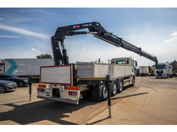 Sal/ Açık kasa kamyon, Vinçli kamyon MAN TGS 35.420 BL-8x4-4+HIAB 188 E-2: fotoğraf 3