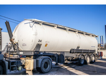 Tanker dorse Spitzer Silo EUROVRAC SK 2460 PULVE/60M³/5COMP: fotoğraf 1