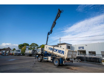 Damperli kamyon, Vinçli kamyon Volvo FL 619 - PK 9501: fotoğraf 5