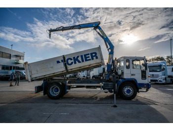 Damperli kamyon, Vinçli kamyon Volvo FL 619 - PK 9501: fotoğraf 3