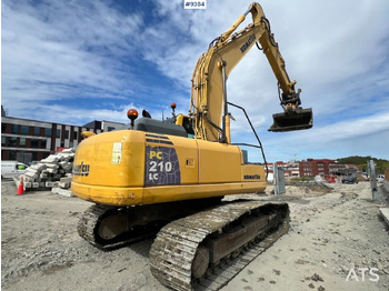 Paletli ekskavatör Tracked excavator Komatsu PC210LC (VIDEO): fotoğraf 4