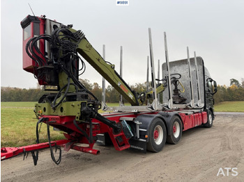 Tomruk kamyonu, Vinçli kamyon Volvo FH64 R Timber truck, trailer and crane: fotoğraf 2 Tomruk kamyonu, Vinçli kamyon Volvo FH64 R Timber truck, trailer and crane: fotoğraf 2
