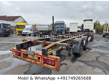 Şasi römork Krone ZZ Tandem BDF Tiefgekoppelt *Wabco/BWP/Luft: fotoğraf 5 Şasi römork Krone ZZ Tandem BDF Tiefgekoppelt *Wabco/BWP/Luft: fotoğraf 5