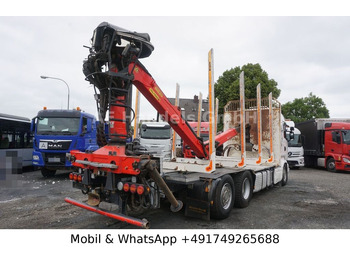 Tomruk kamyonu, Vinçli kamyon Scania R580 V8 Highline Palfinger-M120L97 *Retarder/ACC: fotoğraf 4