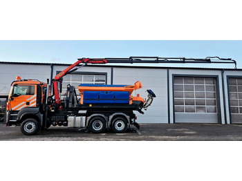 Kancalı yükleyici kamyon, Vinçli kamyon MAN TGS 28.400 6x4-4 BL Palfinger PK12002 Kran Euro5: fotoğraf 2