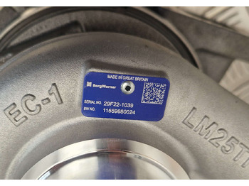 Motor ve yedek parça - İş makinaları BorgWarner Turbocharger 11559880024 turbo JCB 320/06376: fotoğraf 4