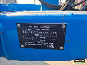 Römorklu platform Niftylift 120TE: fotoğraf 5