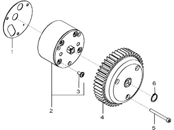 Yağ pompası JOHN DEERE