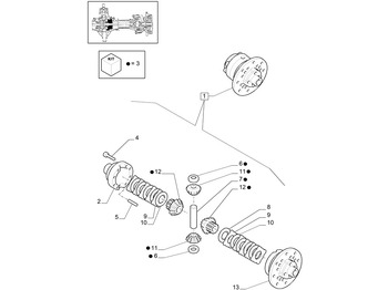 Diferansiyel NEW HOLLAND