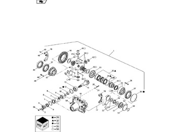 Diferansiyel NEW HOLLAND