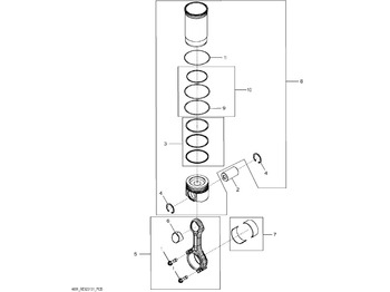 Çubuk bağlantı JOHN DEERE