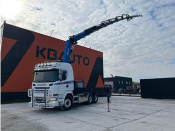 Sal/ Açık kasa kamyon SCANIA G 490