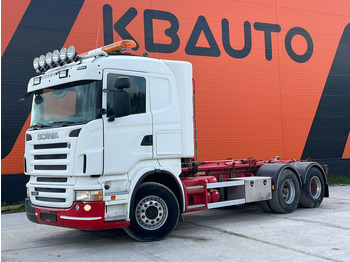 Kancalı yükleyici kamyon SCANIA R 480