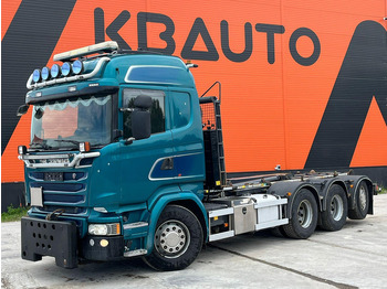 Kancalı yükleyici kamyon SCANIA R 580