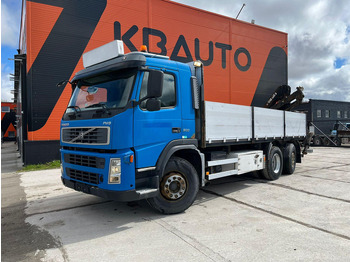 Sal/ Açık kasa kamyon, Vinçli kamyon Volvo FM 9 300 6x2*4 HIAB 085D-3 / PLATFORM L=6320 mm: fotoğraf 2