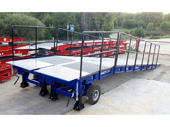 Yeni Yükleme rampası **RENTAL** Large Mobile dock ramp, uncouplable AZ RAMP - KING VERSION, BIG FOOT  LLO 20 T: fotoğraf 2
