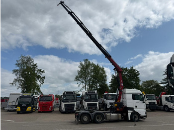 Çekici MAN TGX 26.440 6x2 mit HMF 3000-5 Kran TÜV NEU: fotoğraf 3