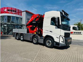 Sal/ Açık kasa kamyon, Vinçli kamyon Volvo FH 540 mit Fassi F2150RAL Fly Jib + Winde: fotoğraf 3