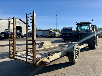 Alçak çerçeveli platform römork Omavalmiste 1 akselinen lavetti 6m: fotoğraf 3
