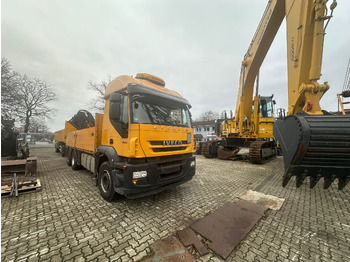 IVECO STRALIS 420 truck open box with TEREX loading crane 290.2E-A3 finansal kiralama IVECO STRALIS 420 truck open box with TEREX loading crane 290.2E-A3: fotoğraf 1
