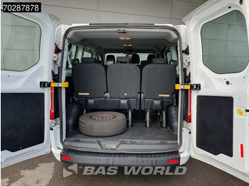 Minibüs, Minivan Ford Transit Custom 105pk Personenvervoer Incl.BPM/Ex. BTW 9-Persoons Airco Cruise LED Parkeersensoren Taxi Passenger Transport Kombi Tourer Euro6 L: fotoğraf 3