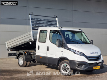 Iveco Daily 35C21 3-Zijdige Kipper Dubbel Cabine 210PK 3.0L Dubbellucht 3,5t Trekhaak ACC Airco LED Camera CarPlay Euro6 Tipper Benne Kieper finansal kiralama Iveco Daily 35C21 3-Zijdige Kipper Dubbel Cabine 210PK 3.0L Dubbellucht 3,5t Trekhaak ACC Airco LED Camera CarPlay Euro6 Tipper Benne Kieper: fotoğraf 2