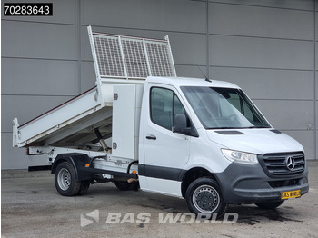 Açık kasa kamyonet Mercedes-Benz Sprinter 514 CDI Open Laadbak met Kist Dubbel Cabine Dubbellucht 3,5t Trekhaak Airco Cruise Euro6 Pritsche Pickup Open Box 1m3 Airco Trek: fotoğraf 3