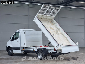 Açık kasa kamyonet Mercedes-Benz Sprinter 514 CDI Open Laadbak met Kist Dubbel Cabine Dubbellucht 3,5t Trekhaak Airco Cruise Euro6 Pritsche Pickup Open Box 1m3 Airco Trek: fotoğraf 2