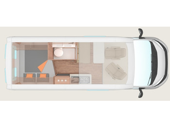 Entegre karavan WEINSBERG CaraBus 600 DQ
