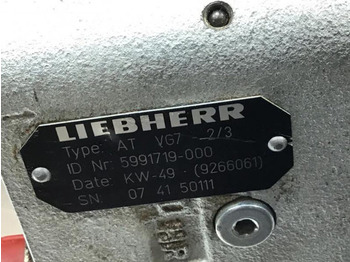 Pedal Liebherr Pilot Control Unit: fotoğraf 5
