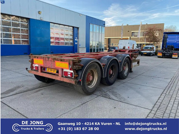 Konteynır taşıyıcı/ Yedek karoser dorse KROMHOUT