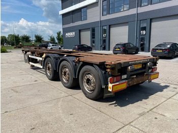 Konteynır taşıyıcı/ Yedek karoser dorse Krone SD Chassis / ADR / 2x Extendable / MB + Disc / 2x Lift Axle: fotoğraf 3