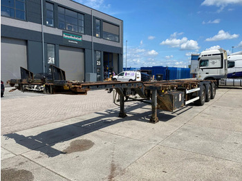 Konteynır taşıyıcı/ Yedek karoser dorse Krone SD Chassis / ADR / 2x Extendable / MB + Disc / 2x Lift Axle: fotoğraf 4