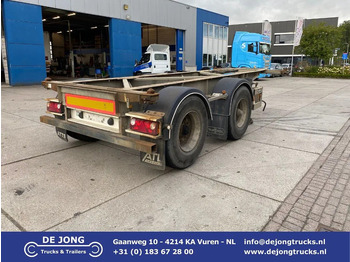 Konteynır taşıyıcı/ Yedek karoser dorse VAN HOOL 20'