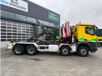 Vinçli kamyon MERCEDES Arocs 3248 8x4 Fassi 315-7 mit Hiab 21T: fotoğraf 5