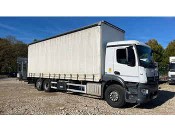 Tenteli kamyon MERCEDES-BENZ Antos