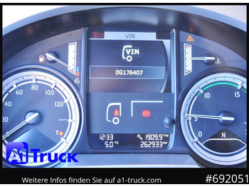 İç mekan fotoğrafi 1: Sal/ Açık kasa kamyon, Vinçli kamyon DAF XF 510 SSC PK 34.002, Jib Seilwinde Funk